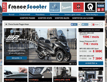 Tablet Screenshot of francescooter.com